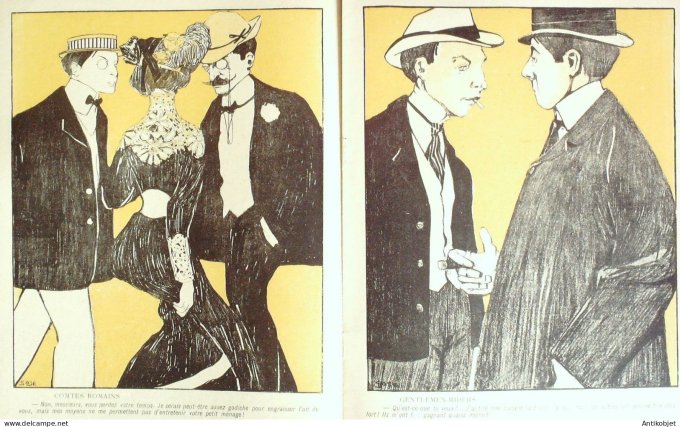 L'Assiette au beurre 1903 # 118 Les Rastas Kistemaeckers Henry