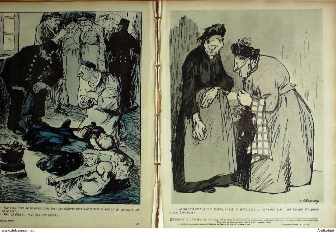 L'Assiette au beurre 1907 # 338 Faisons des enfants Delannoy