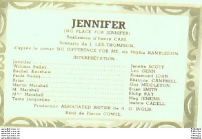 Mon Film 248 51-05-23 Jennifer Janette Scott Brian Smith