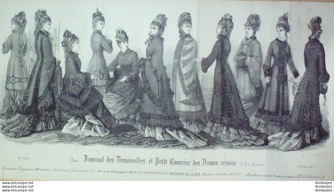 Journal des Demoiselles & Dames réunis 1877 # 4123