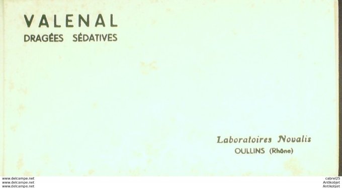 Buvard Valenal Confiserie