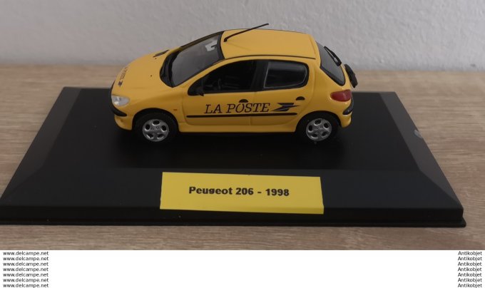 Peugeot 206 1998 Postes 1:43 1:43