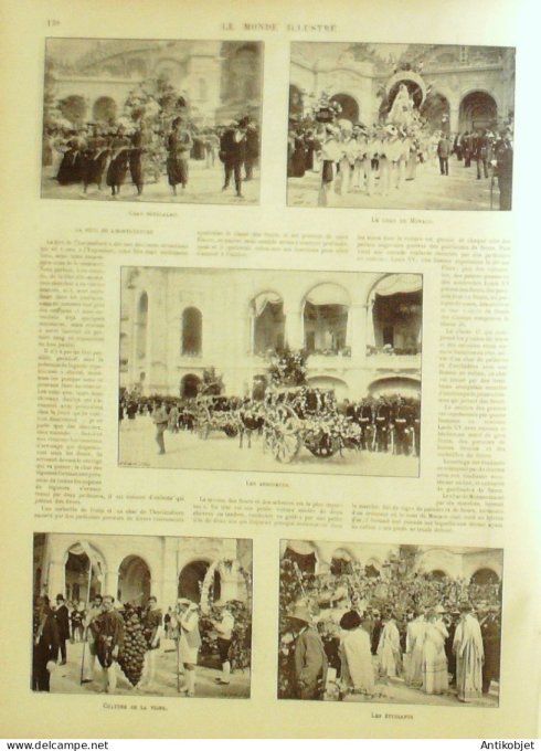 Le Monde illustré 1900 n°2268 Chine Prince Ching Algérie Ab-Den-Nebi Timassinin Bangui Oued Samen Au