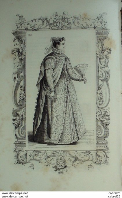 Italie CONIGLIANO Noble villageoise 1859