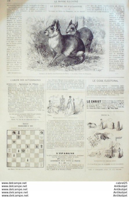 Le Monde illustré 1868 n°632 Havre (76) Yacht Hirondelle Neuilly (92) Bretagne Carnaval