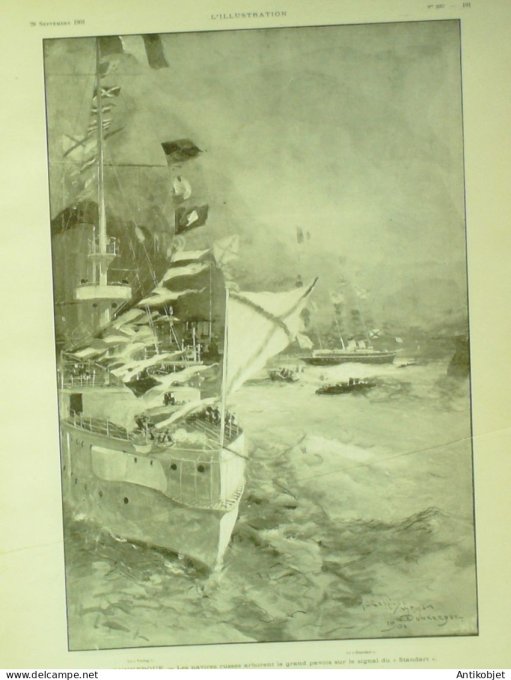 L'illustration 1901 n°3057 Dunkerque (59) Compiègne (60) Witry-Les-Reims Reims (51)