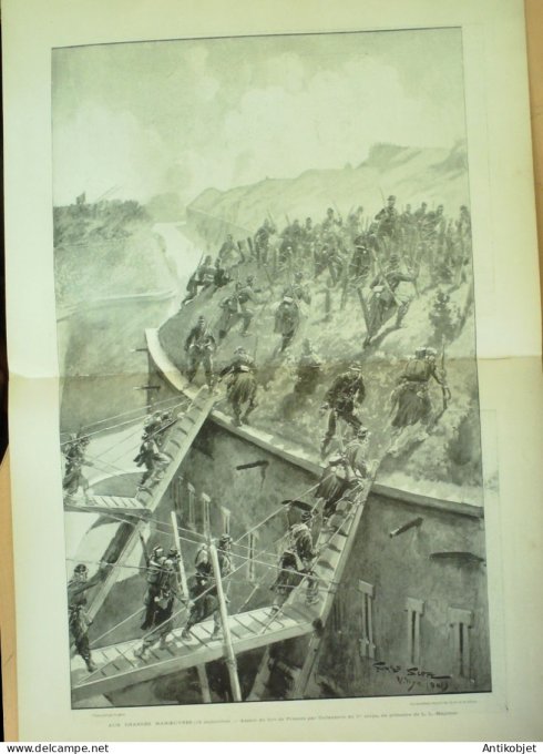 L'illustration 1901 n°3057 Dunkerque (59) Compiègne (60) Witry-Les-Reims Reims (51)