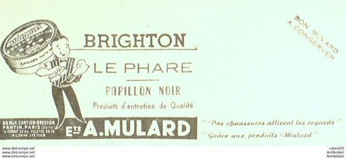 Buvard Brighton Cirage