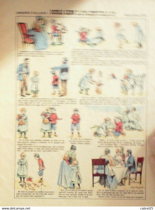 Double Lecon Ne Jamais Rapporter (Pellerin d'epinal) Henault Jules