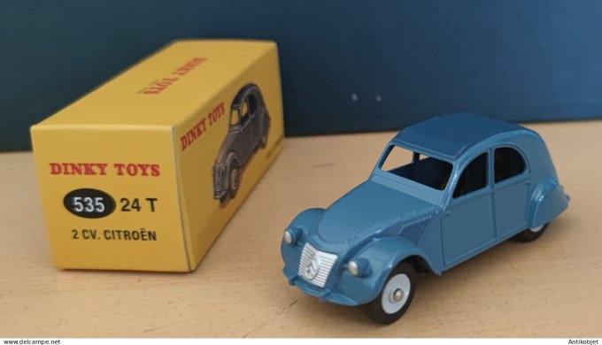 Citroen 2cv bleu Dinky Toys Atlas 1:43