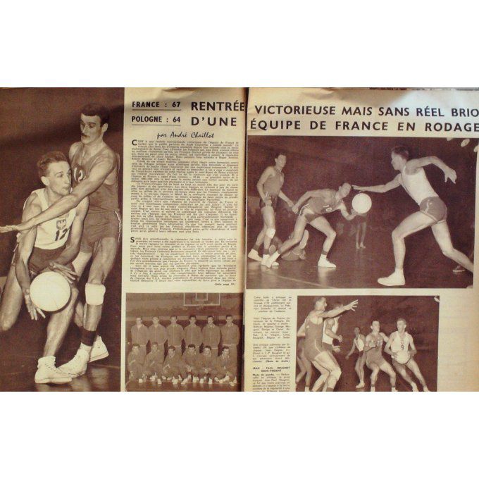 Miroir Sprint 1960 #  759 19 Déc Racing Angers Hnatow Celestin Oliver Van Sam
