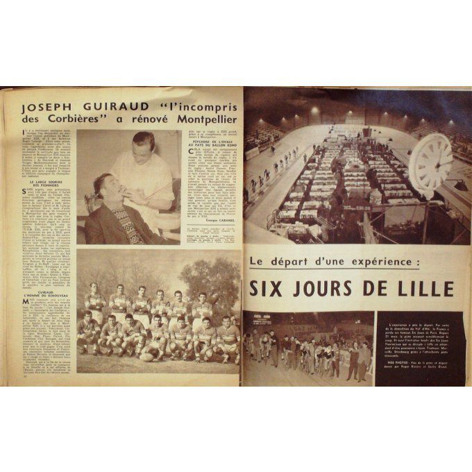 Miroir Sprint 1960 #  759 19 Déc Racing Angers Hnatow Celestin Oliver Van Sam