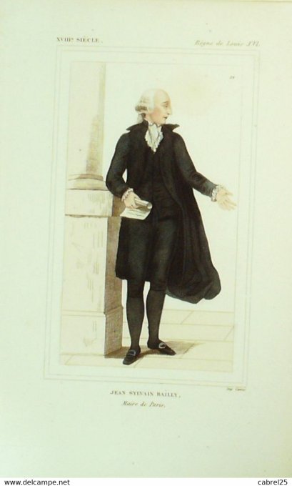 Bailly Jean Sylvain Maire De Paris 18ème 1852