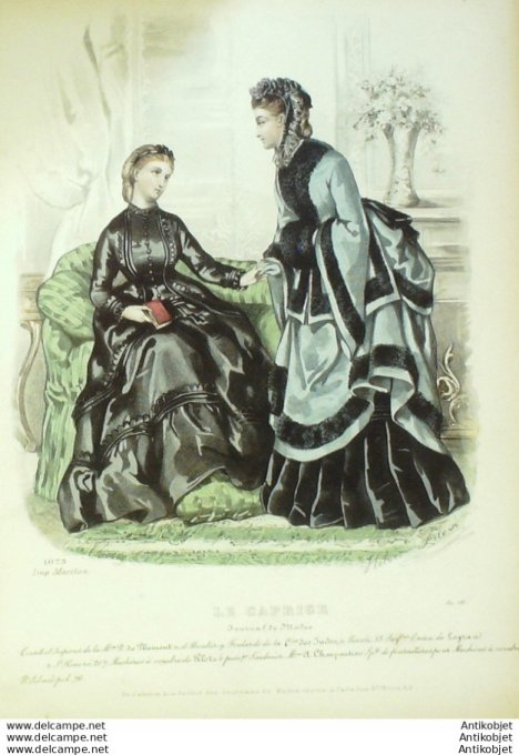Le Caprice 1875 # 1073 (Maison Plumeul)