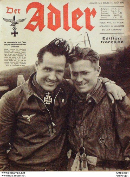 Revue Der Adler Ww2 1942 # 16