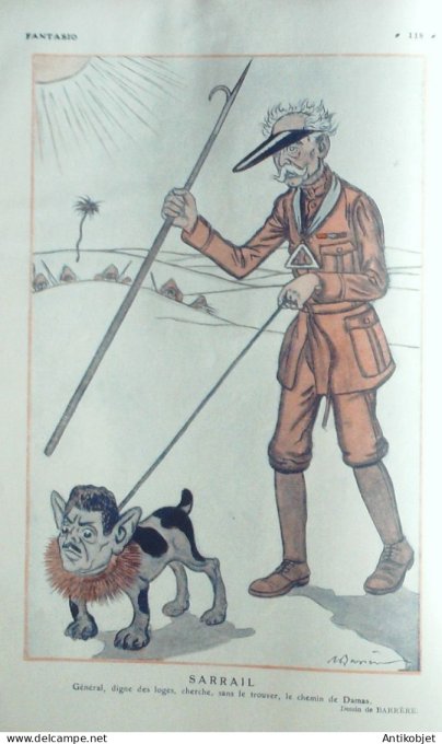 Fantasio 448 1925 Jacquelux Morin Carrier-Belleuse Fallieres Mendousse