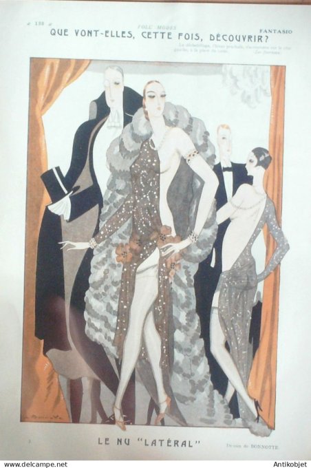 Fantasio 448 1925 Jacquelux Morin Carrier-Belleuse Fallieres Mendousse