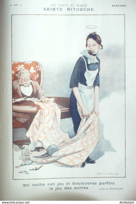 Fantasio 448 1925 Jacquelux Morin Carrier-Belleuse Fallieres Mendousse