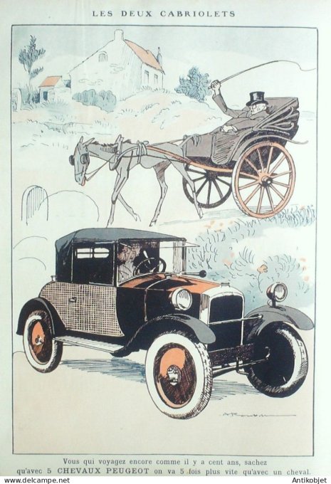 Fantasio 448 1925 Jacquelux Morin Carrier-Belleuse Fallieres Mendousse