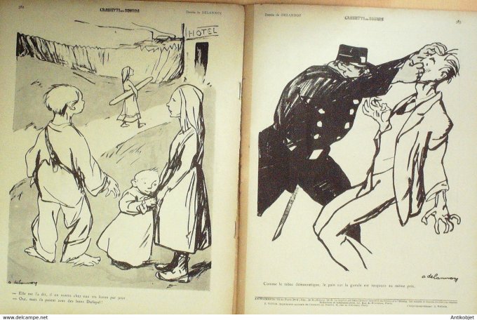 L'Assiette au beurre 1910 # 492 Le pain cher Raîeter Camara Delannoy
