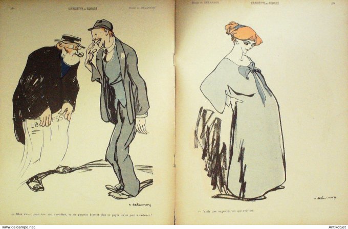 L'Assiette au beurre 1910 # 492 Le pain cher Raîeter Camara Delannoy