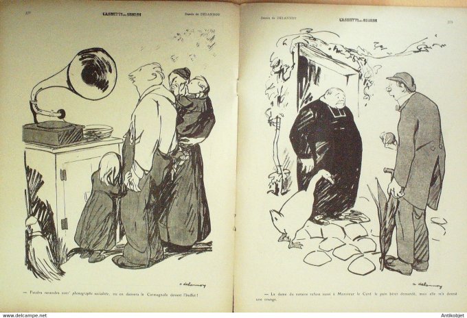 L'Assiette au beurre 1910 # 492 Le pain cher Raîeter Camara Delannoy