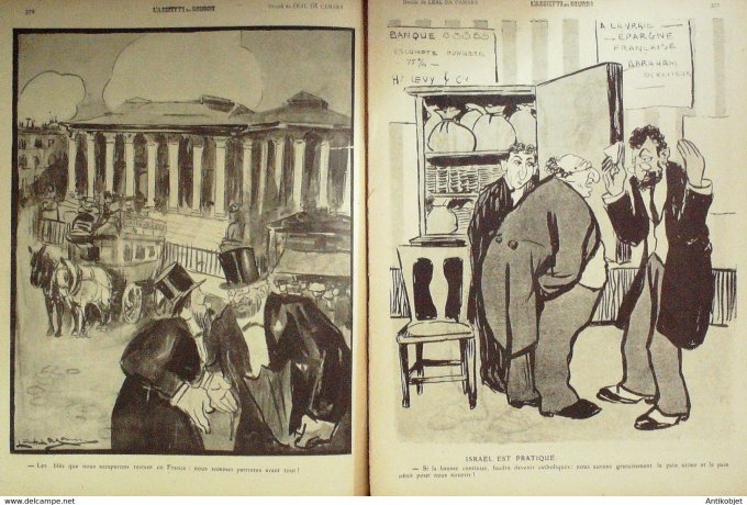 L'Assiette au beurre 1910 # 492 Le pain cher Raîeter Camara Delannoy