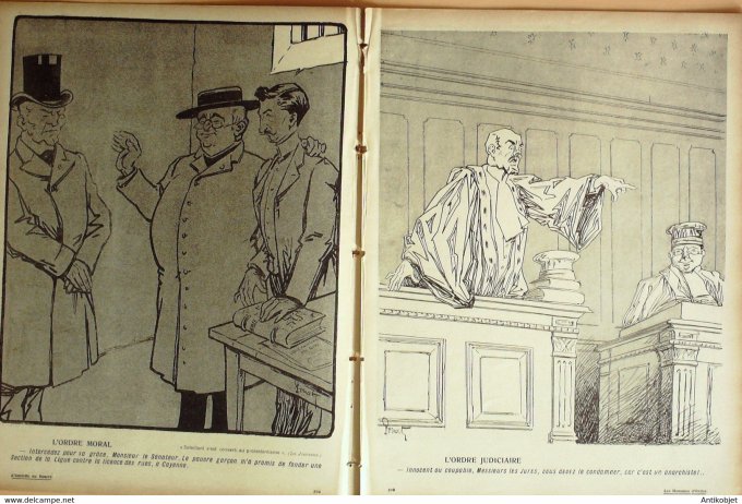 L'Assiette au beurre 1907 # 337 Les hommes d'ordre Poncet Paul