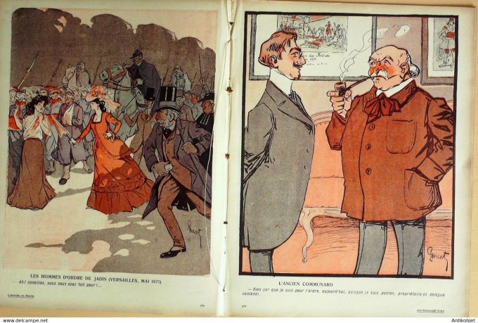 L'Assiette au beurre 1907 # 337 Les hommes d'ordre Poncet Paul