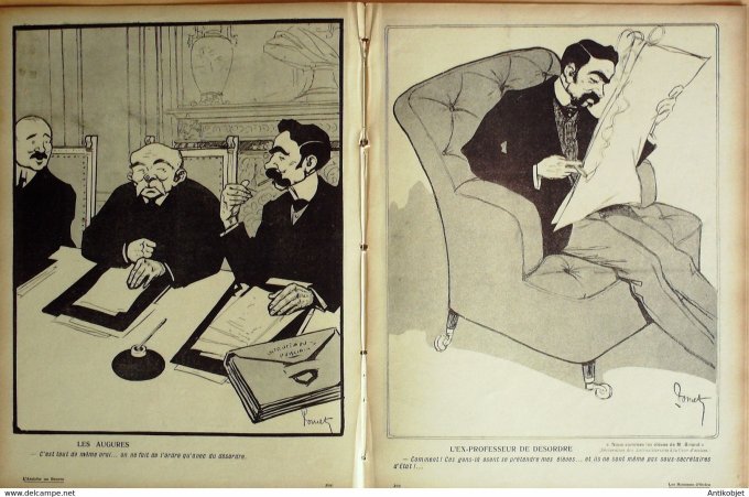 L'Assiette au beurre 1907 # 337 Les hommes d'ordre Poncet Paul