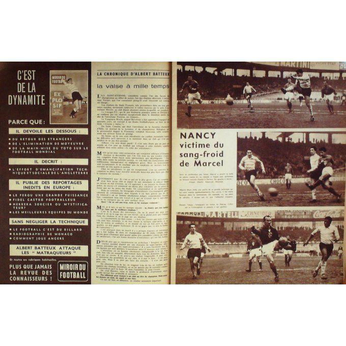 Miroir Sprint 1961 #  764 23 Jan Bisillat Perillat Kopa Bobet Flamion Cardiff Murrayf