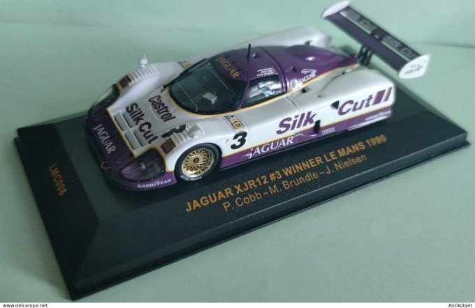 Jaguar XJR12 # 3 Winner Le Mans 1990 LMC008 IXO 1/43
