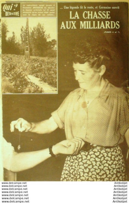 Détective 1953 # 369 Lacelle Aiguillon/mer Montdidier Nîmes Aix-en-Prov