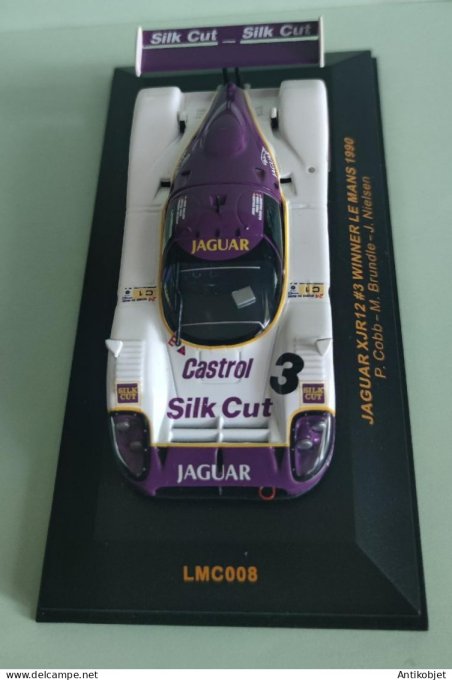 Jaguar XJR12 # 3 Winner Le Mans 1990 LMC008 IXO 1/43