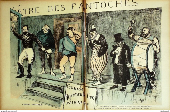 L'Assiette au beurre 1905 n°213 La Foire du Trône Républicain Ibels