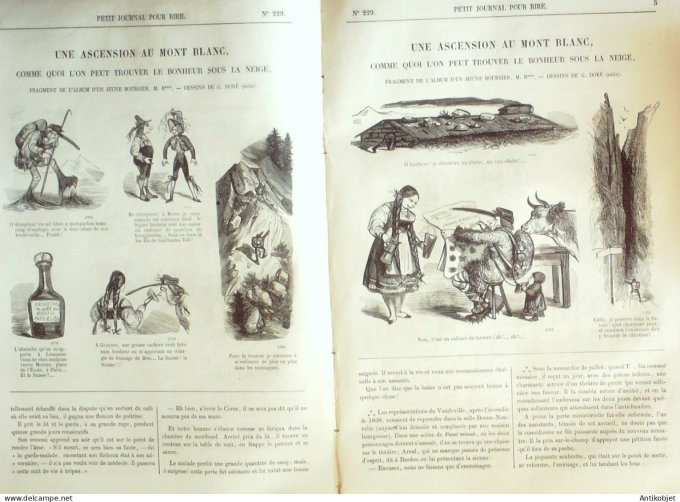 Petit journal pour Rire 1859 # 229 Nuits d'ete Grevin