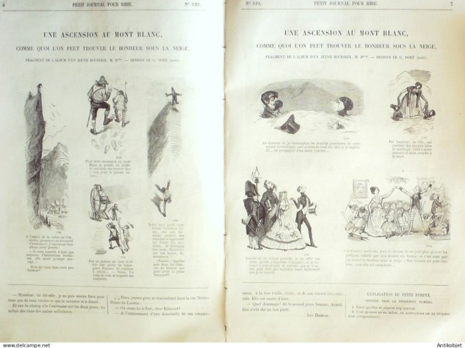 Petit journal pour Rire 1859 # 229 Nuits d'ete Grevin
