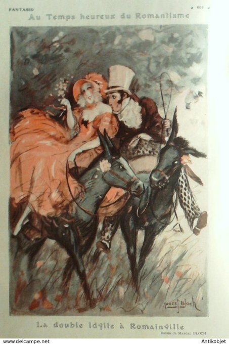 Fantasio 465 1926 Droit Mendousse Pem Bloch Genty