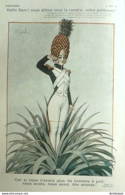 Fantasio 465 1926 Droit Mendousse Pem Bloch Genty