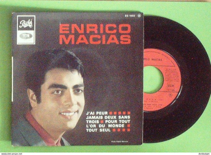 Macias Enrico 45T EP La lavande 1966