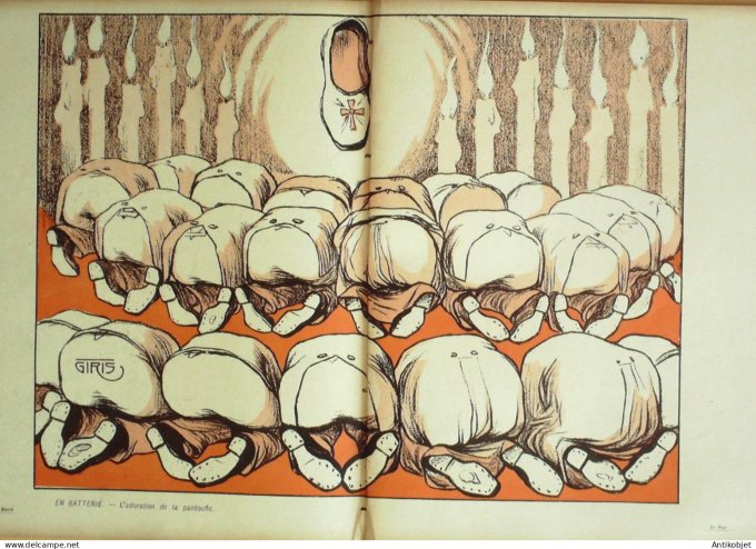 L'Assiette au beurre 1903 # 138 Le Pape Giris Cesar