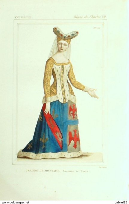 De Montaigu Jeanne Baronne De Thuri 15ème 1852