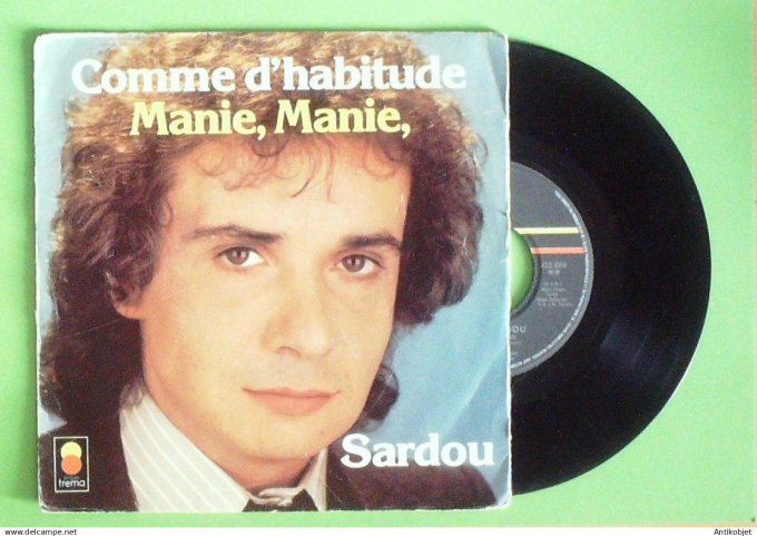 Sardou Michel 45T SP Comme d'habitude 1978