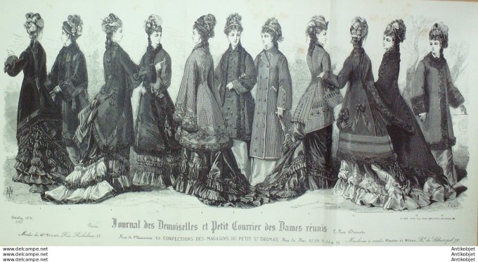 Journal des Demoiselles & Dames réunis 1876 # 4068