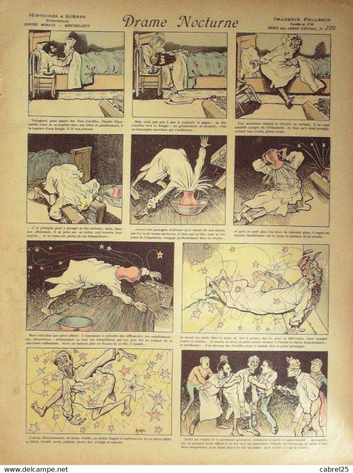 Drame Nocturne (Pellerin d'epinal) Augé