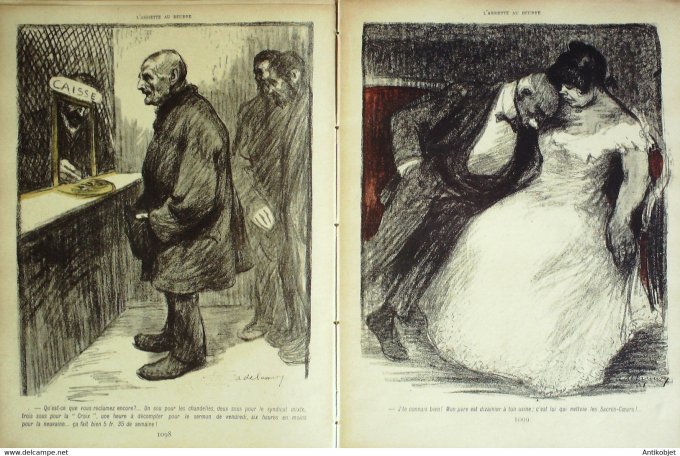 L'Assiette au beurre 1902 #  66 Au pays noir Notre-Dame de l'usine Delannoy