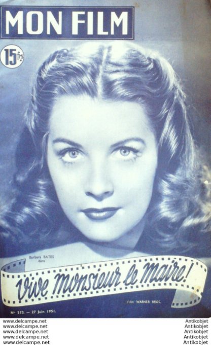 Mon Film 253 51-06-27 Vive Mr le maire Barbara Bates Danny Kaye