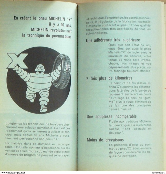 Guide rouge MICHELIN 1964 57ème édition France