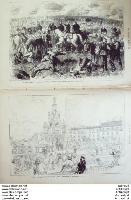 Le Monde illustré 1879 n°1178 Afrique Du Sud Zoulouland Roi Cettiwayo Durnfort Nouvelle Calédonnie P