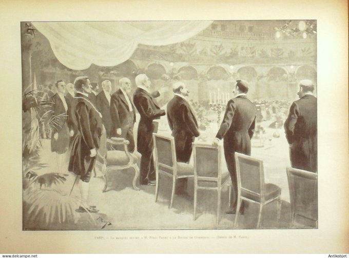 Le Monde illustré 1897 n°2117 Châteaudun (36) Dahomey Vrettou Porto Novo Arles (13)